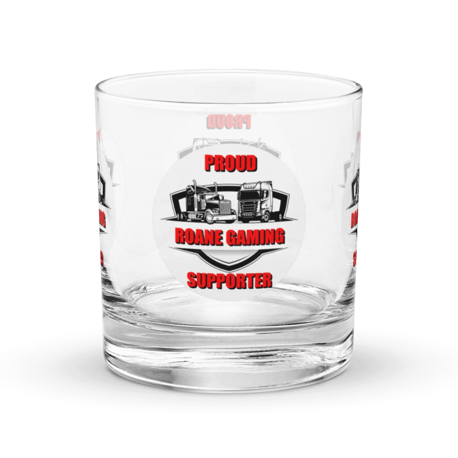 Proud Roane Gaming Supporter Rock Glass product image (3)