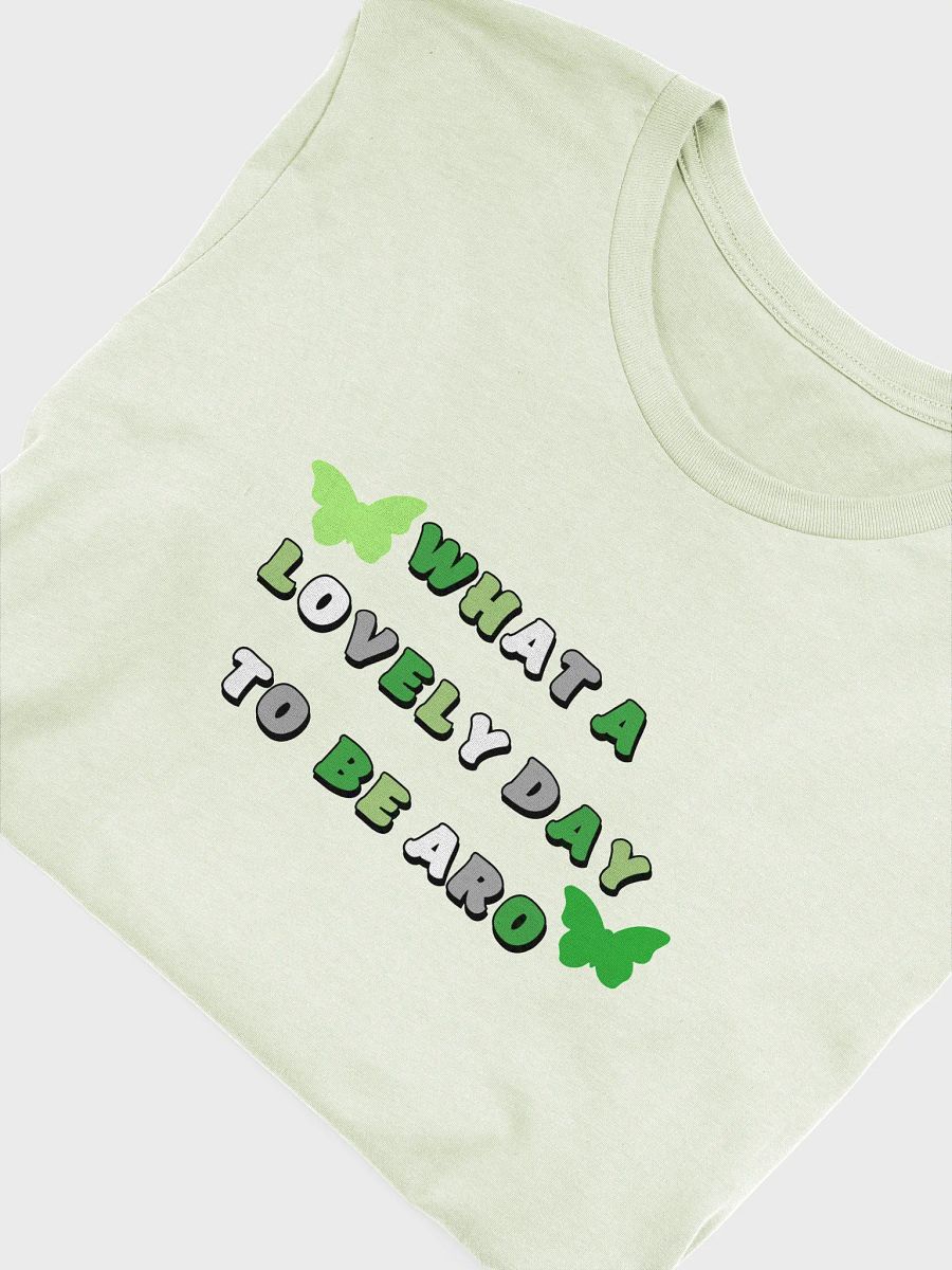 what a lovely day to be aro t-shirt product image (5)