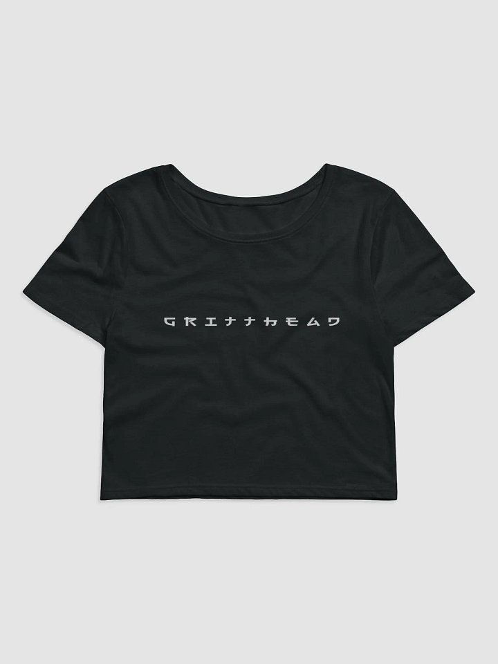 - [BACK PRINT] - KAIJU Blackout Woman's Crop Tee product image (1)