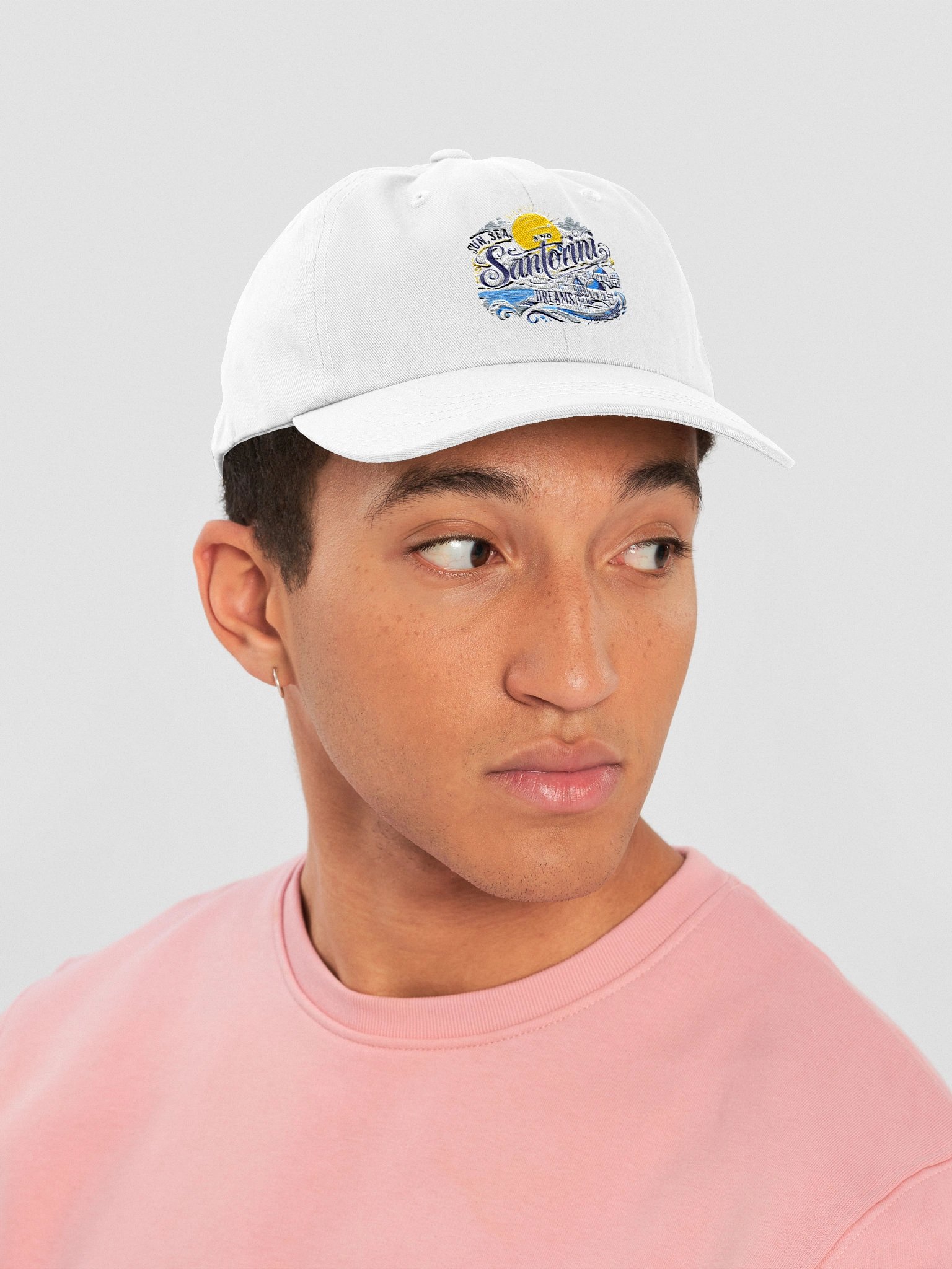 Santorini Dreams Dad Hat product image (34)