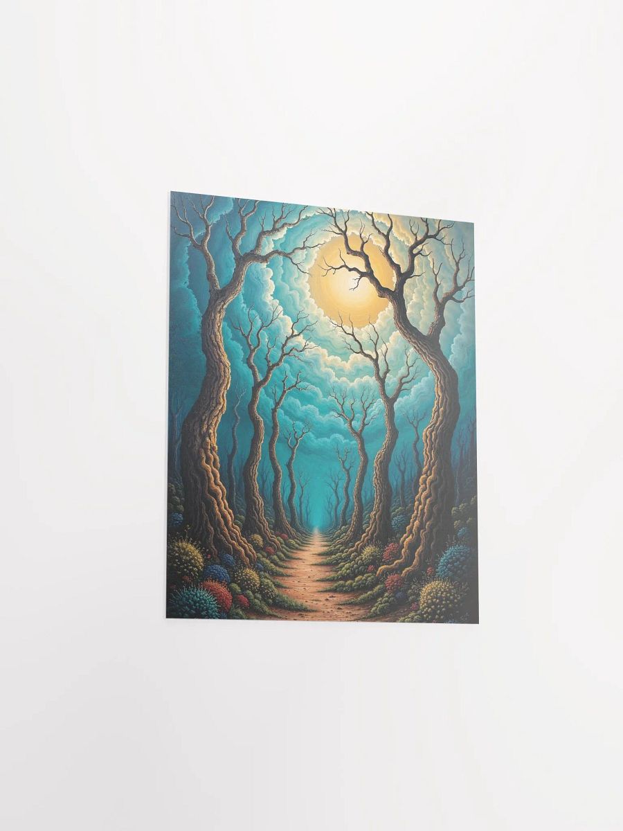 Surreal Forest Path Matte Poster product image (12)