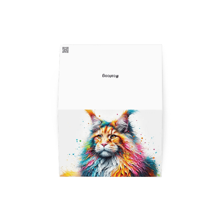 Greeting Card: Maine Coon product image (1)