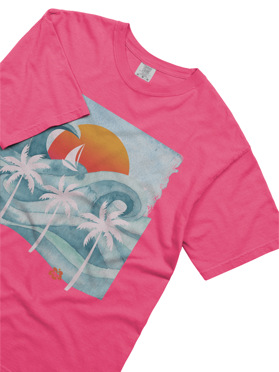 Retro Sail Away Tee | Vintage Sunsets, Surf & Palm Vibes product image (35)