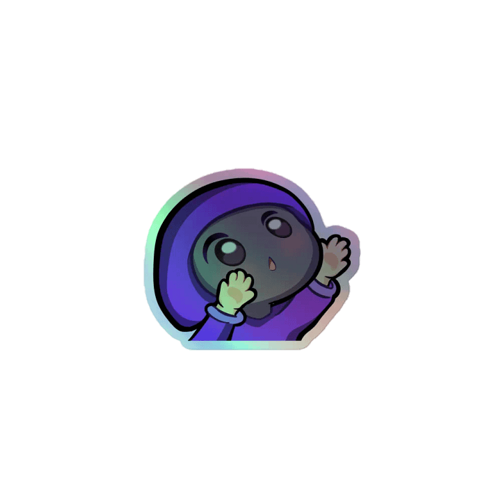 eabUPPIES Holographic Sticker product image (1)