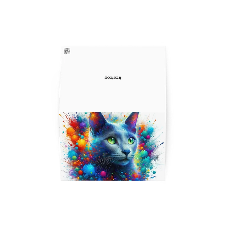 Greeting Card: Russian Blue product image (1)