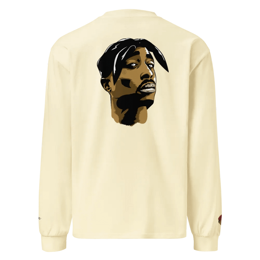 Tupac Black Unisex Long Sleeve Shirt product image (36)