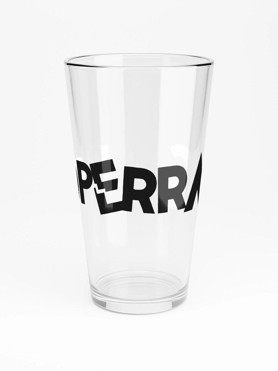 Poperratic Pint Glass - Transparent Logo product image (3)