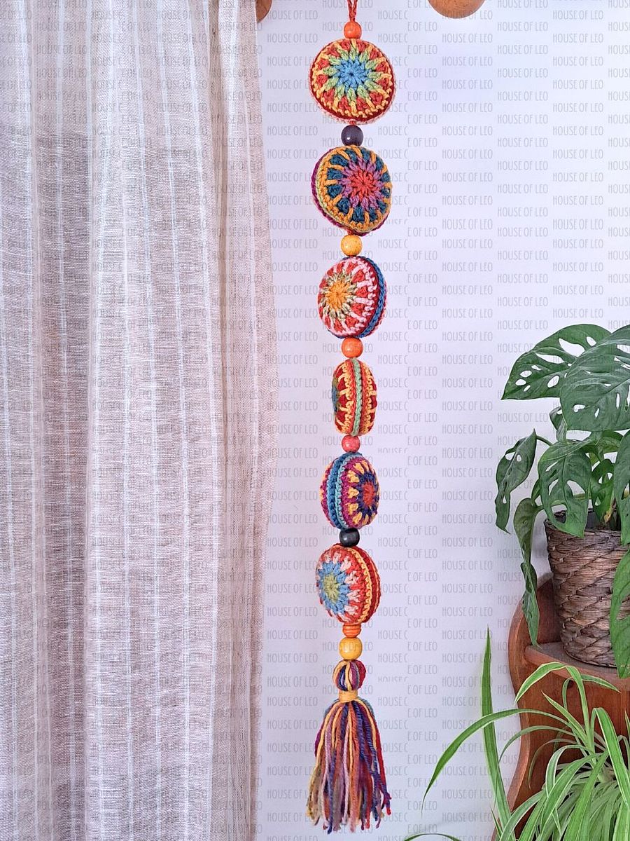 Boho Bauble Wall Decor Crochet Pattern product image (2)