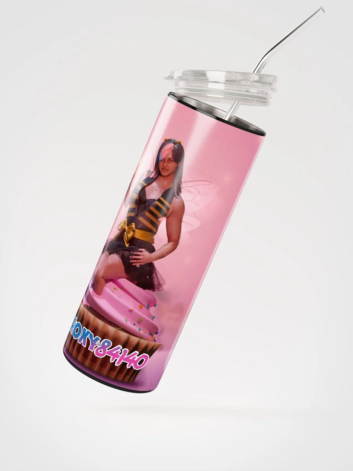 💜🧁 Baddie's One Year Twitch Anniversary Tumbler🧁💜 product image (2)
