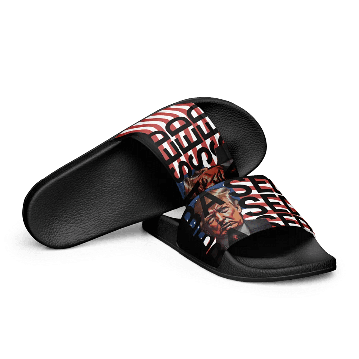 BASED American Flag Mugshot ~Men's Slide's~ product image (2)