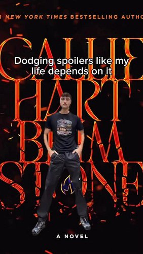 Just trying to read Brimstone in peace, is that too much to ask??

Want some friends to read with? Between Pages & Friends is...