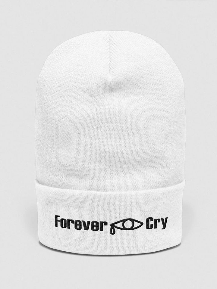 Forever Cry - Black #2 - Yupoong Cuffed Beanie product image (1)