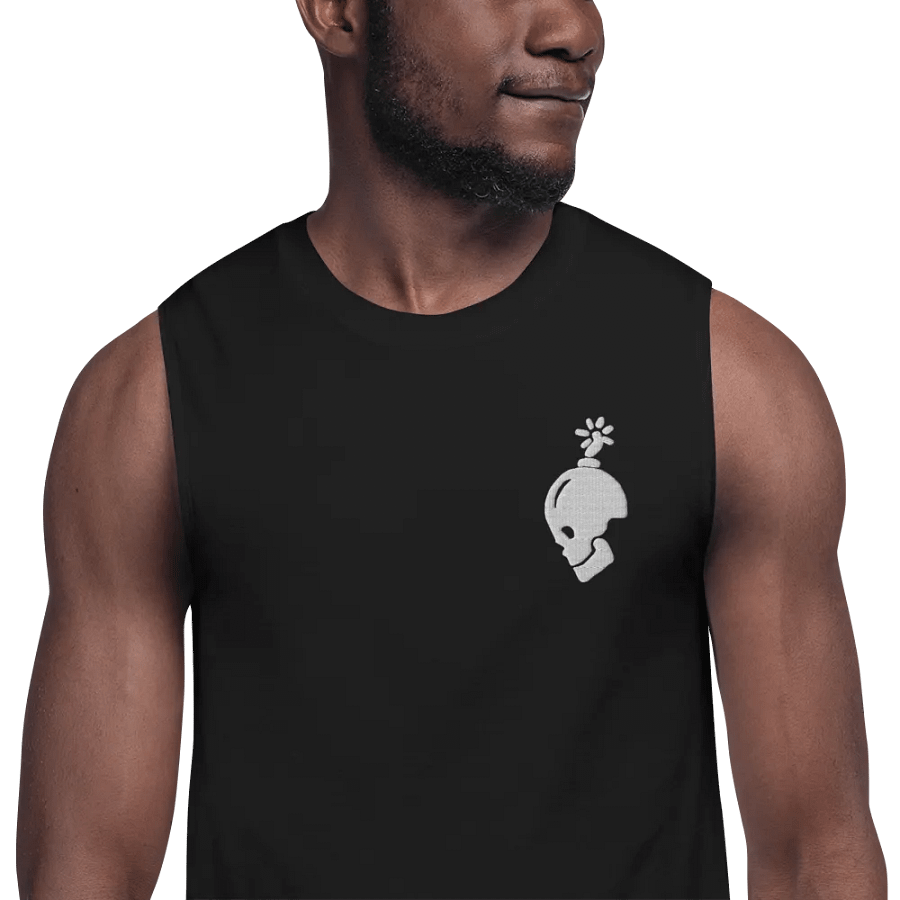 Skull Bomb Sleeveless Shirt product image (8)