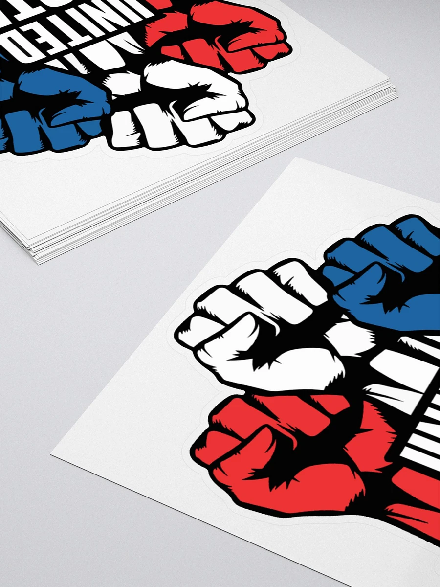 United We Stand Fists Vinyl Sticker product image (10)