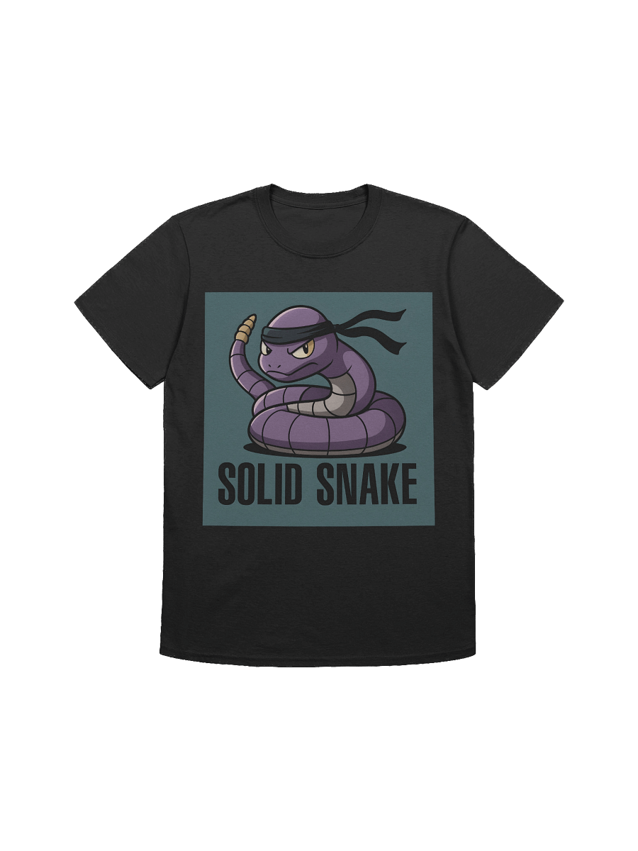Ekans × Metal Gear Solid – “Solid Snake” Mashup Tee product image (7)