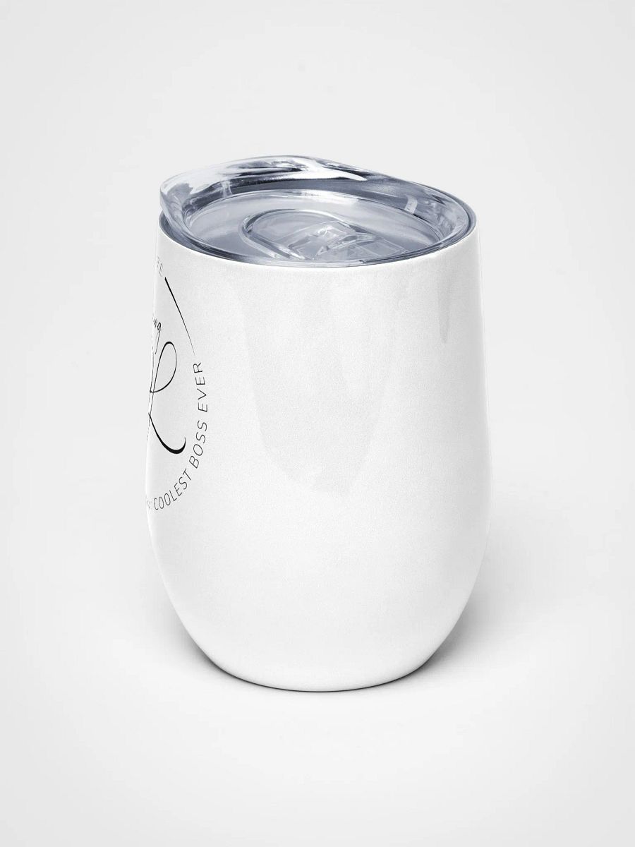 Insulated Wine Tumbler – Coolest Boss Ever | Luxe, Spill-Proof & Leadership-Ready product image (10)