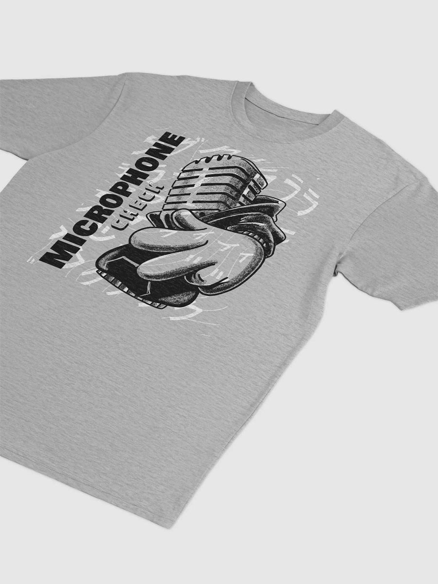 Abstract Japanese-Style Design with Vintage Microphone Black and White product image (13)