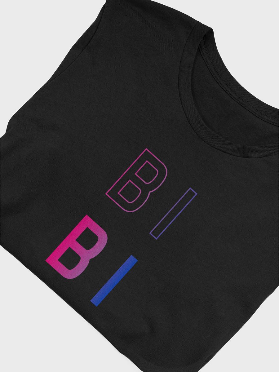 bisexual outline t-shirt product image (5)