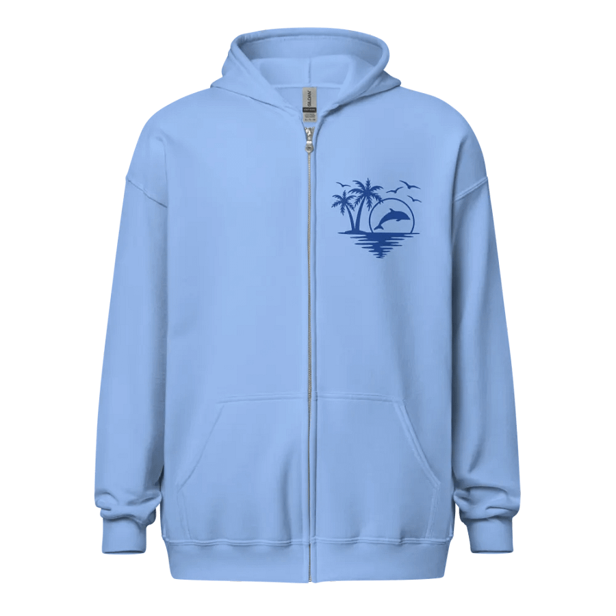 Here to Rock the Boat Zip Hoodie product image (1)