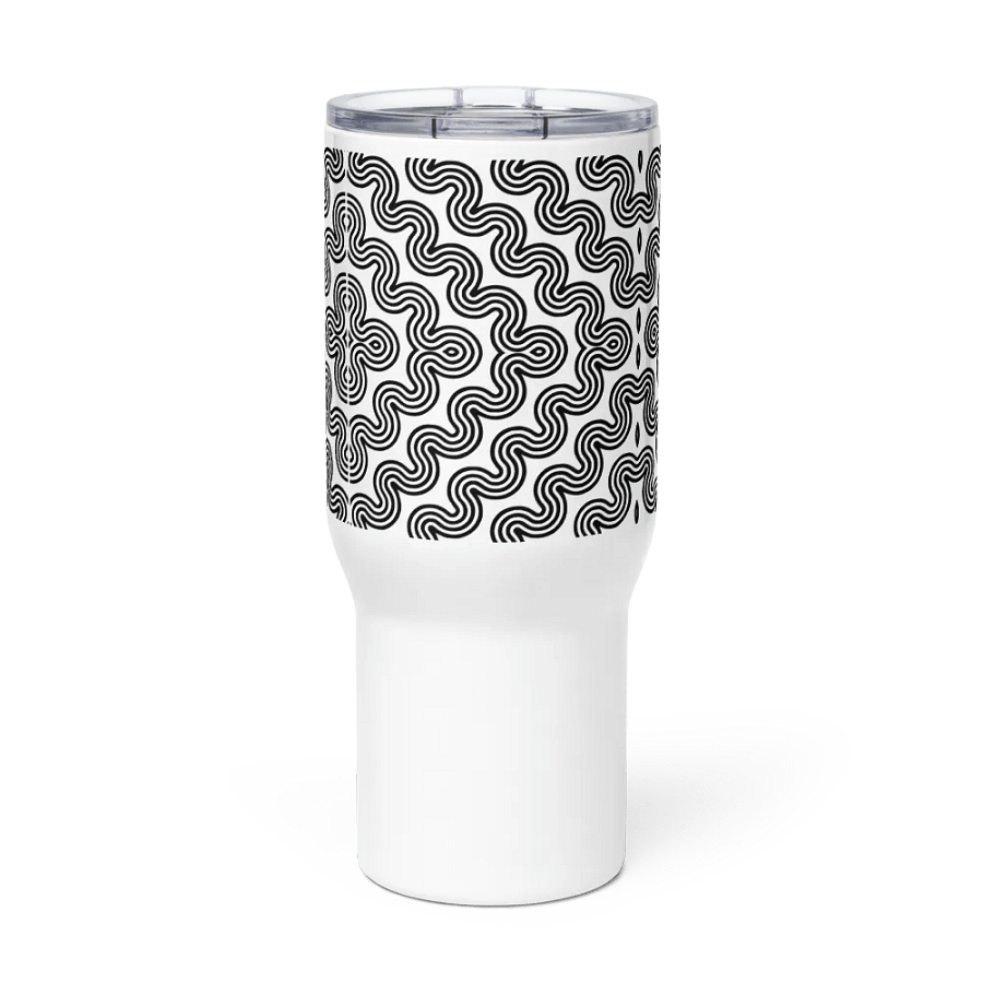 Monochrome Maze 25 oz Travel Mug product image (7)