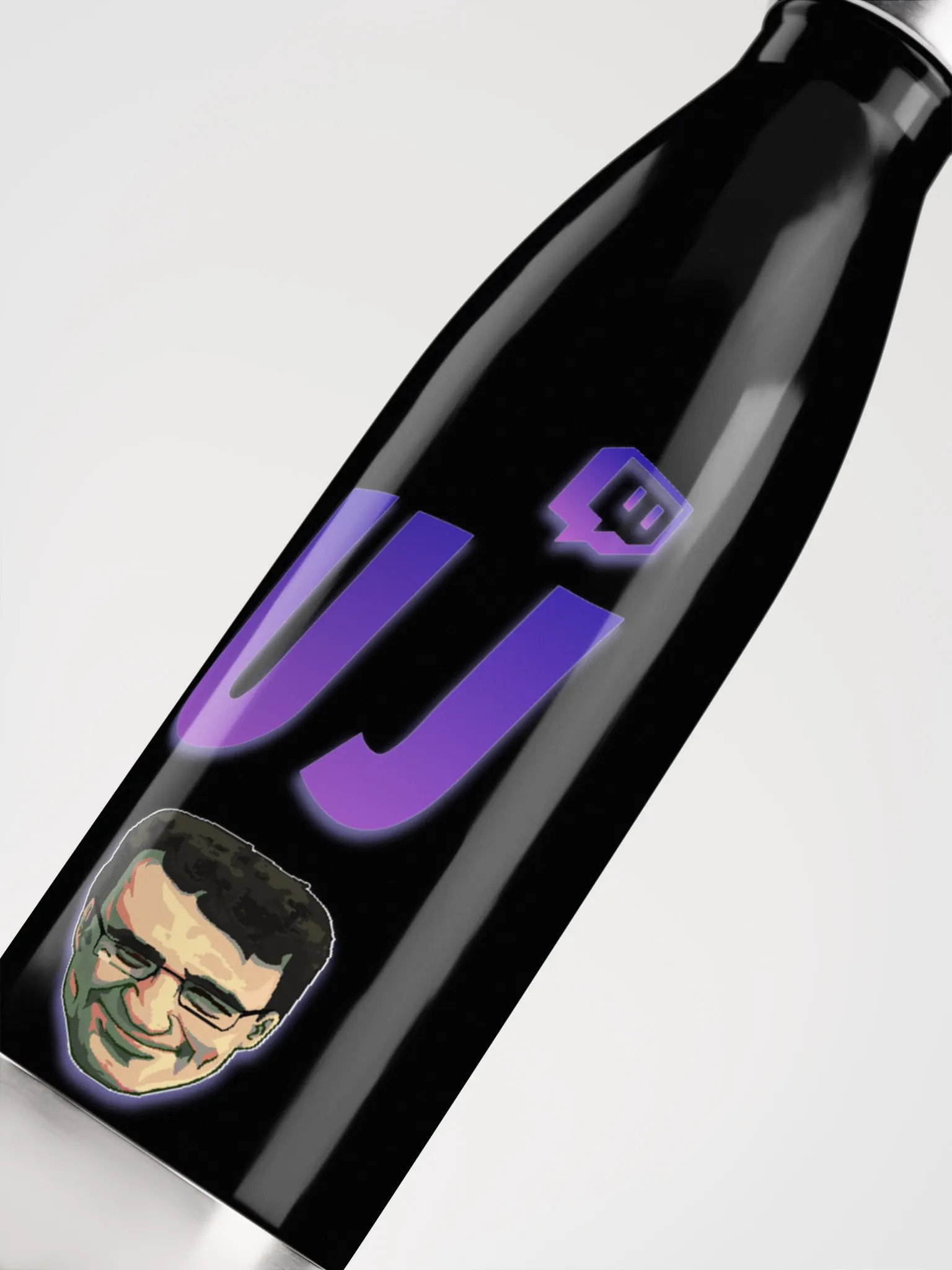 UJ Stainless Steel Water Bottle [Black] product image (5)
