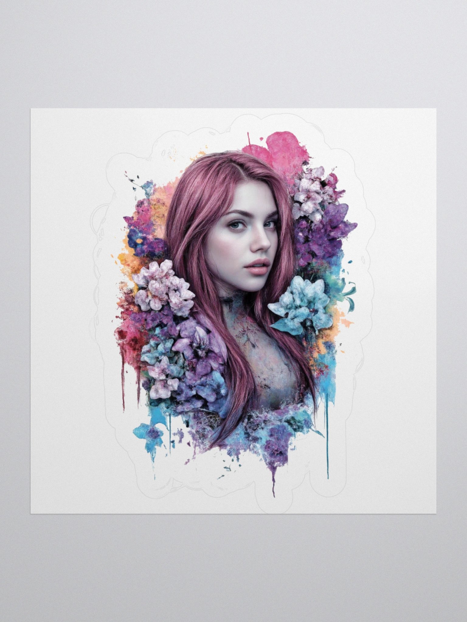 Floral Dream Kiss Cut Stickers product image (2)