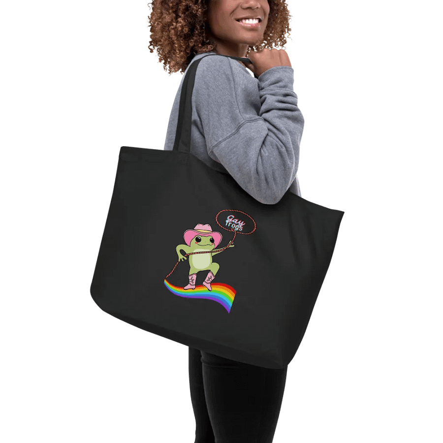 Gay Frog Hype Organic Tote product image (9)