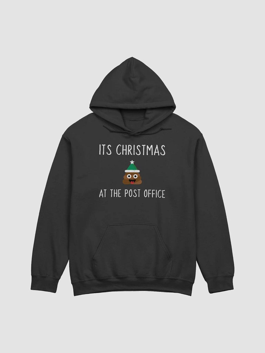 Christmas Poop Emoji Postal Worker Unisex Hoodie product image (1)