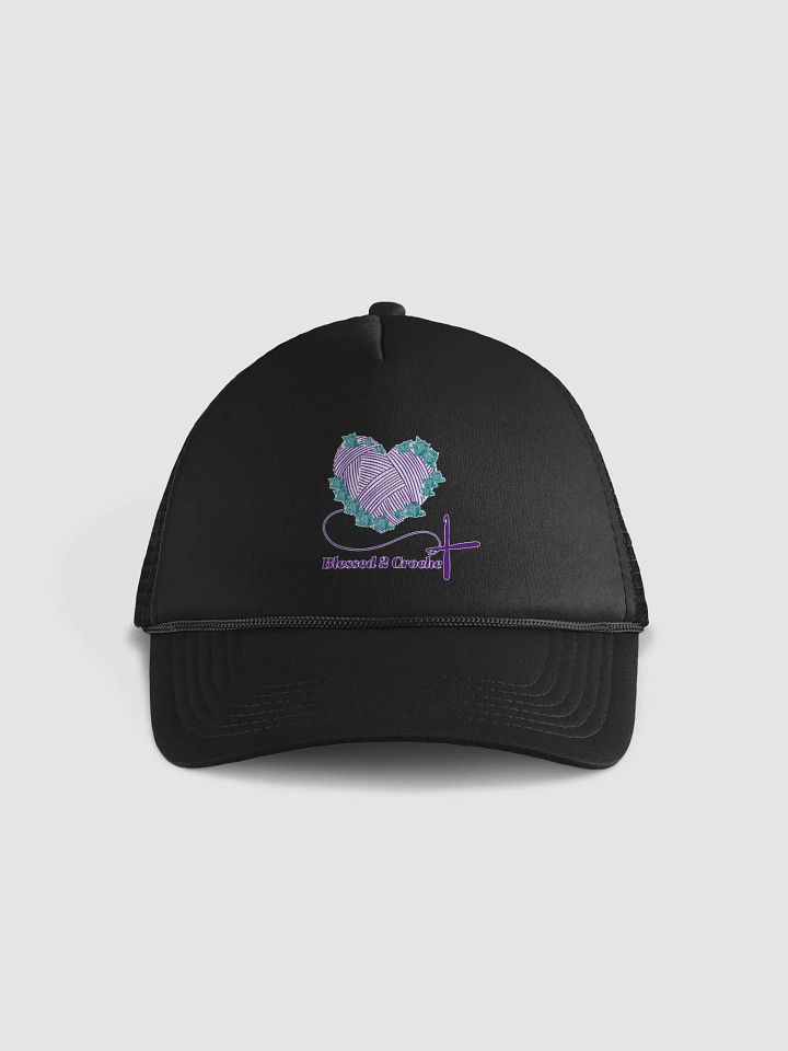 Blessed2Crochet Logo Hat product image (2)