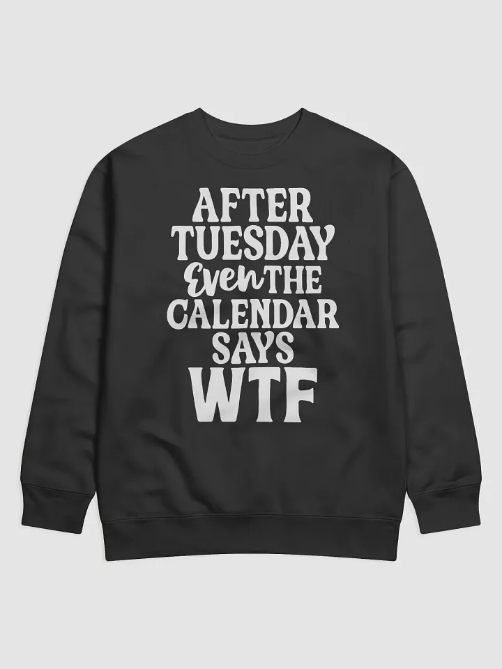 Even The Calendar Says WTF Hoodie product image (1)