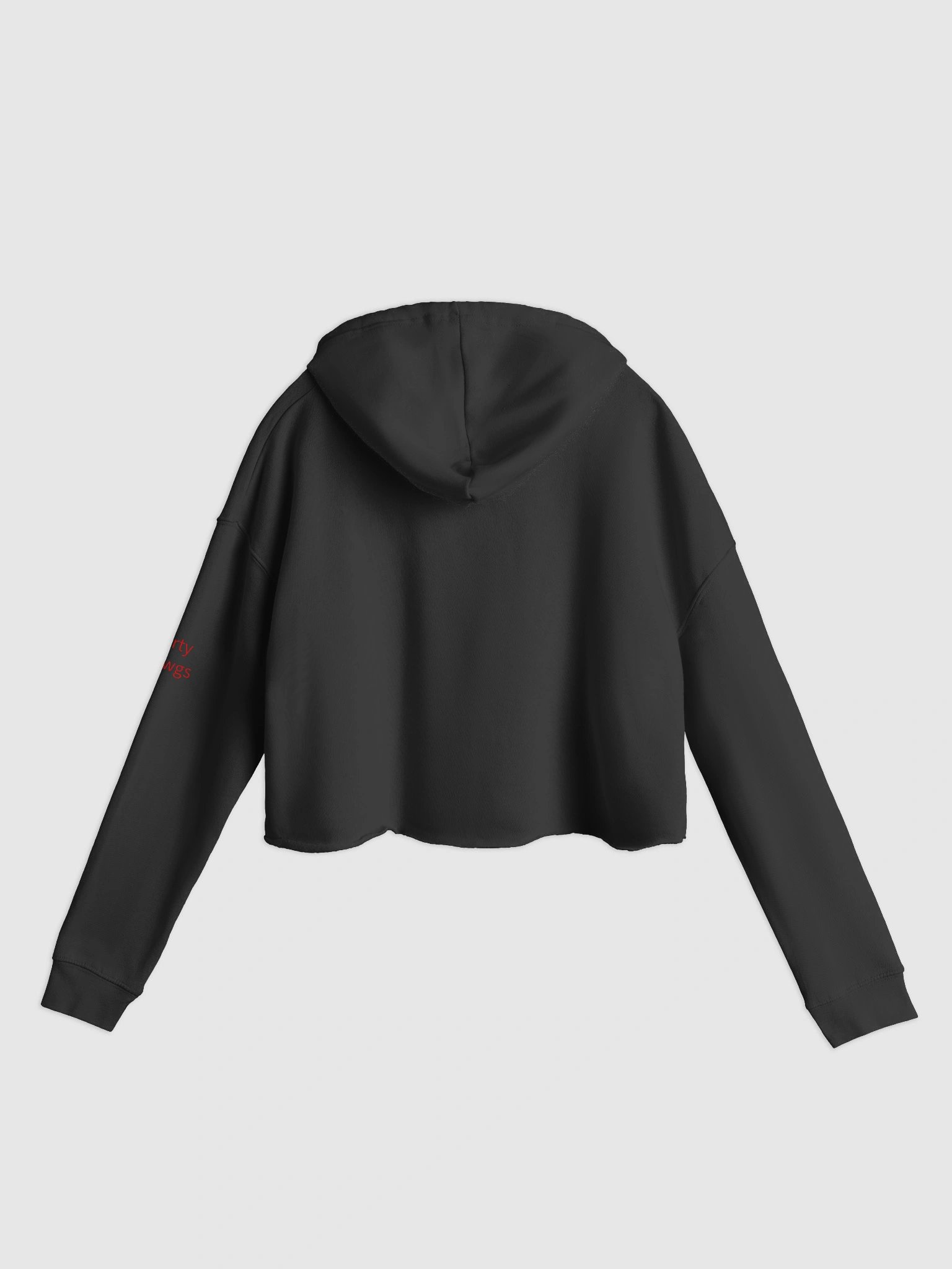 Certified Good Girl Hooded Crop Top product image (2)