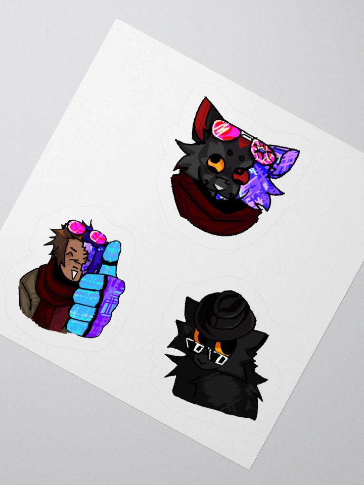 Not a Furry Resh Sticker Pack product image (2)