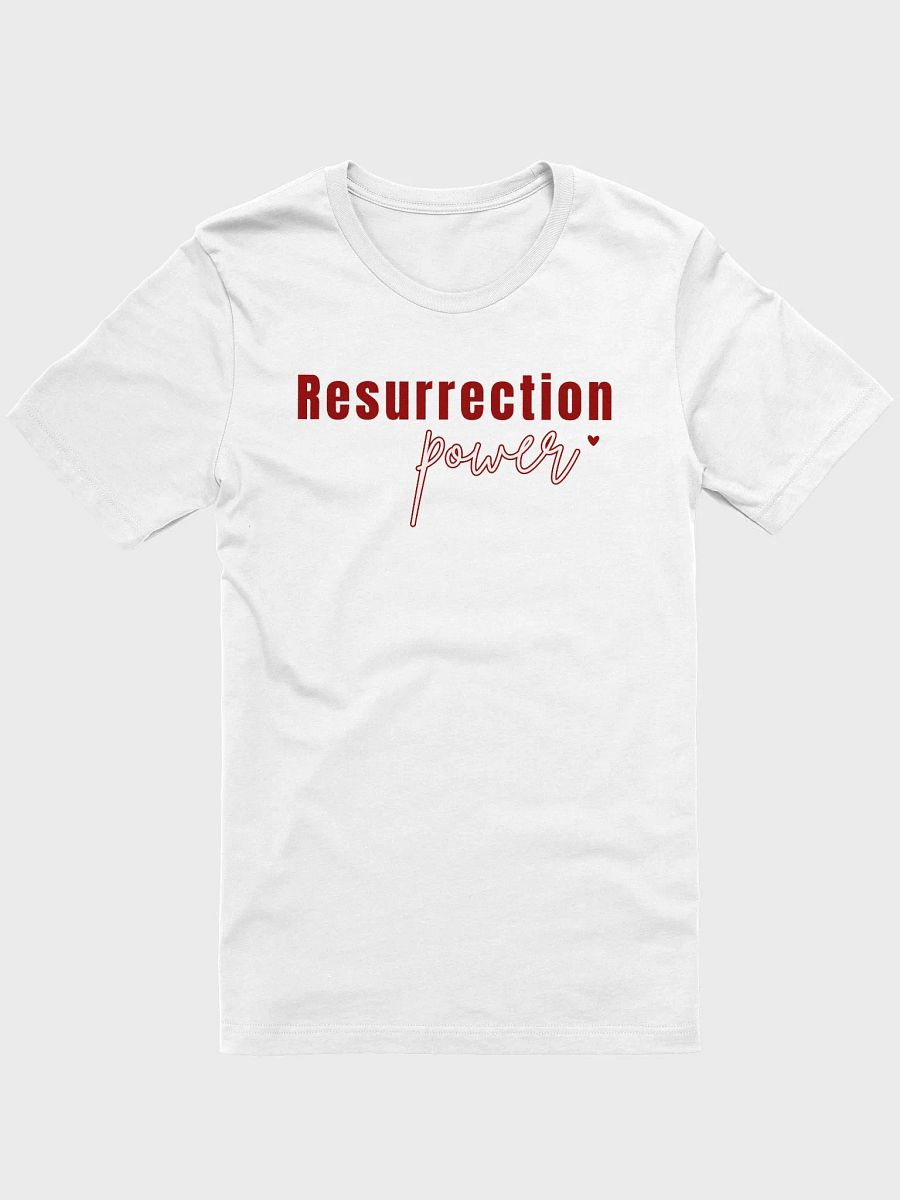 Resurrection Power, Christian Bella Canvas T-shirt product image (9)