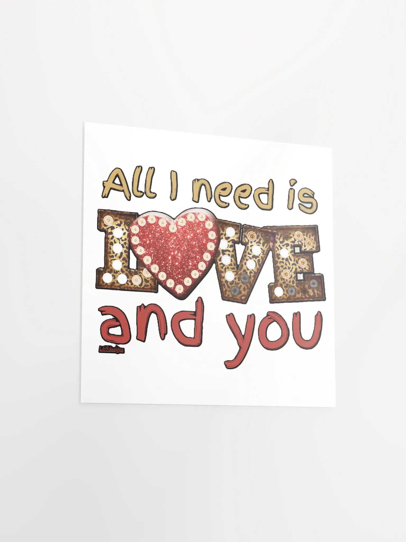 ALL I NEED IS LOVE AND YOU product image (11)