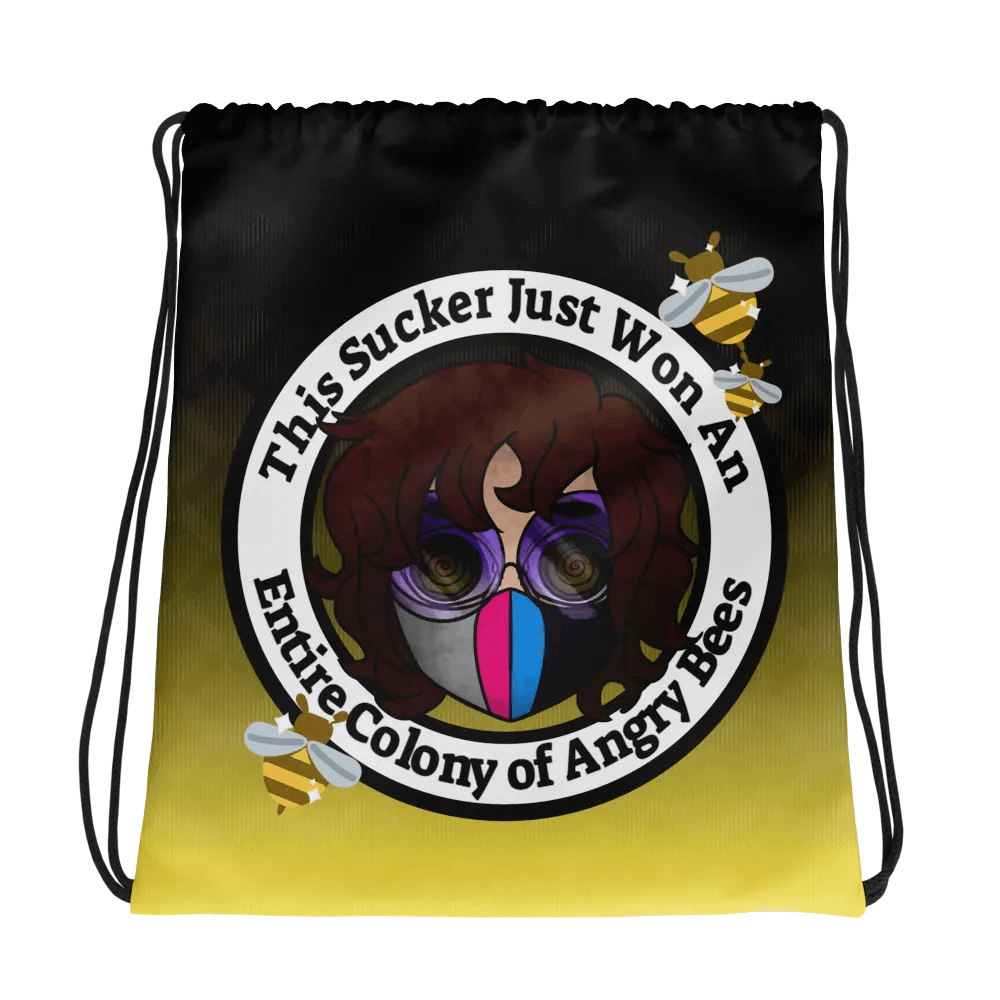 Angry Bees - Drawstring Bag product image (1)