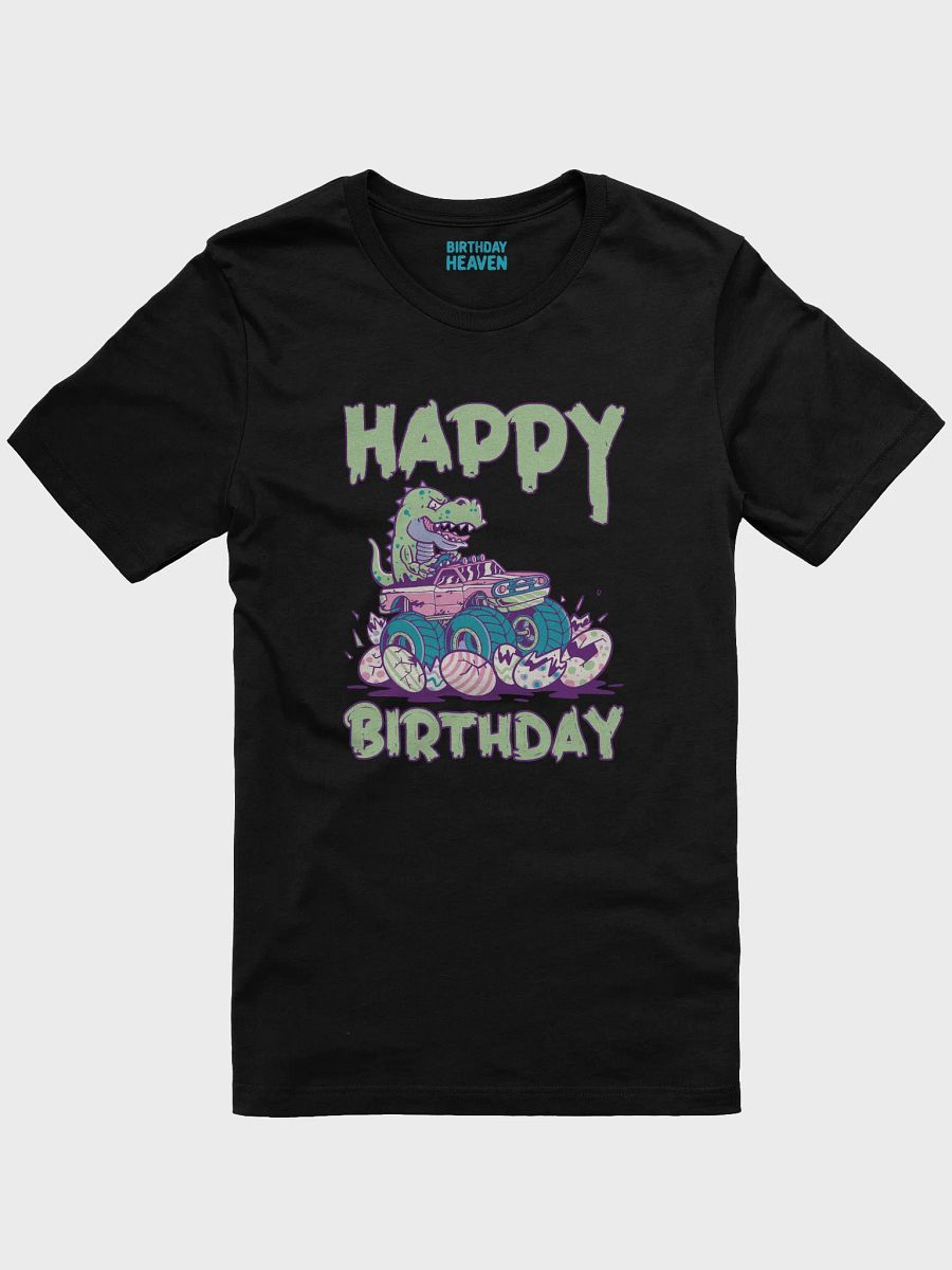 Happy Birthday (Dinosaur Monster Truck) T-Shirt product image (4)