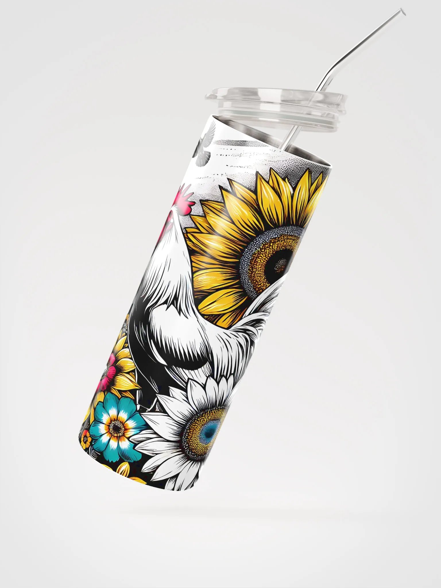 Rooster Garden Stainless Steel Tumbler product image (3)