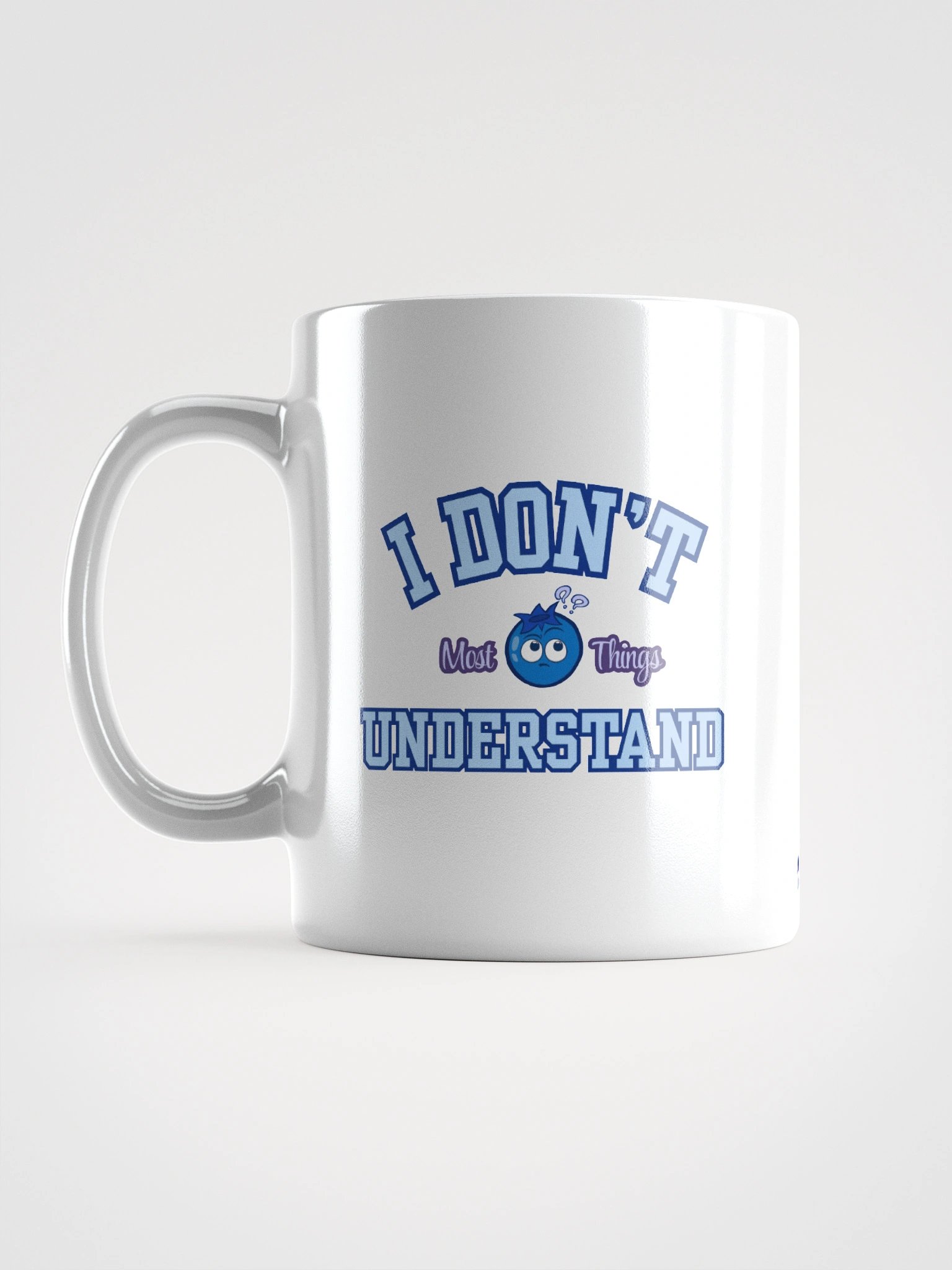 "I Don't Understand" Solid Mug - WHITE product image (6)