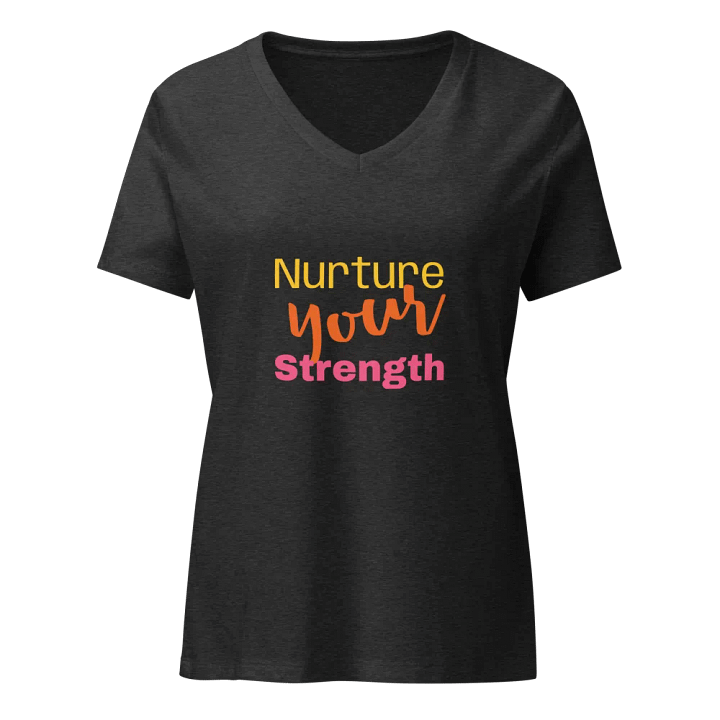 Nurture Your Strength V-Neck Tee product image (3)