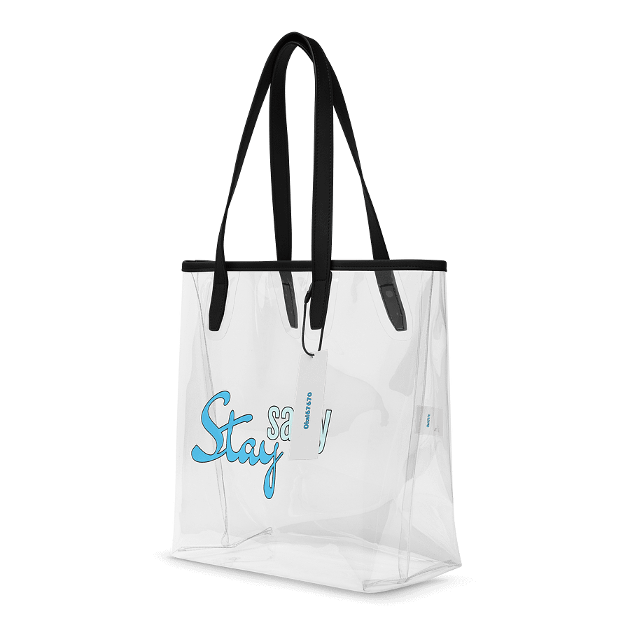 Salty Vibes Clear Tote Bag product image (4)