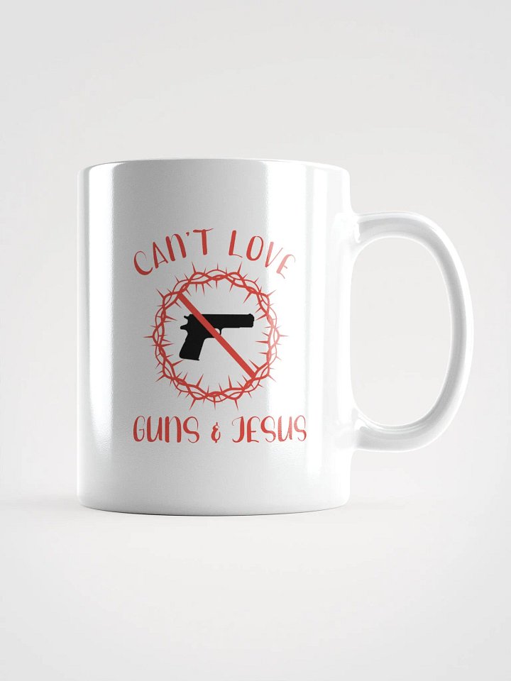 Can't Love Guns And Jesus Mug product image (2)