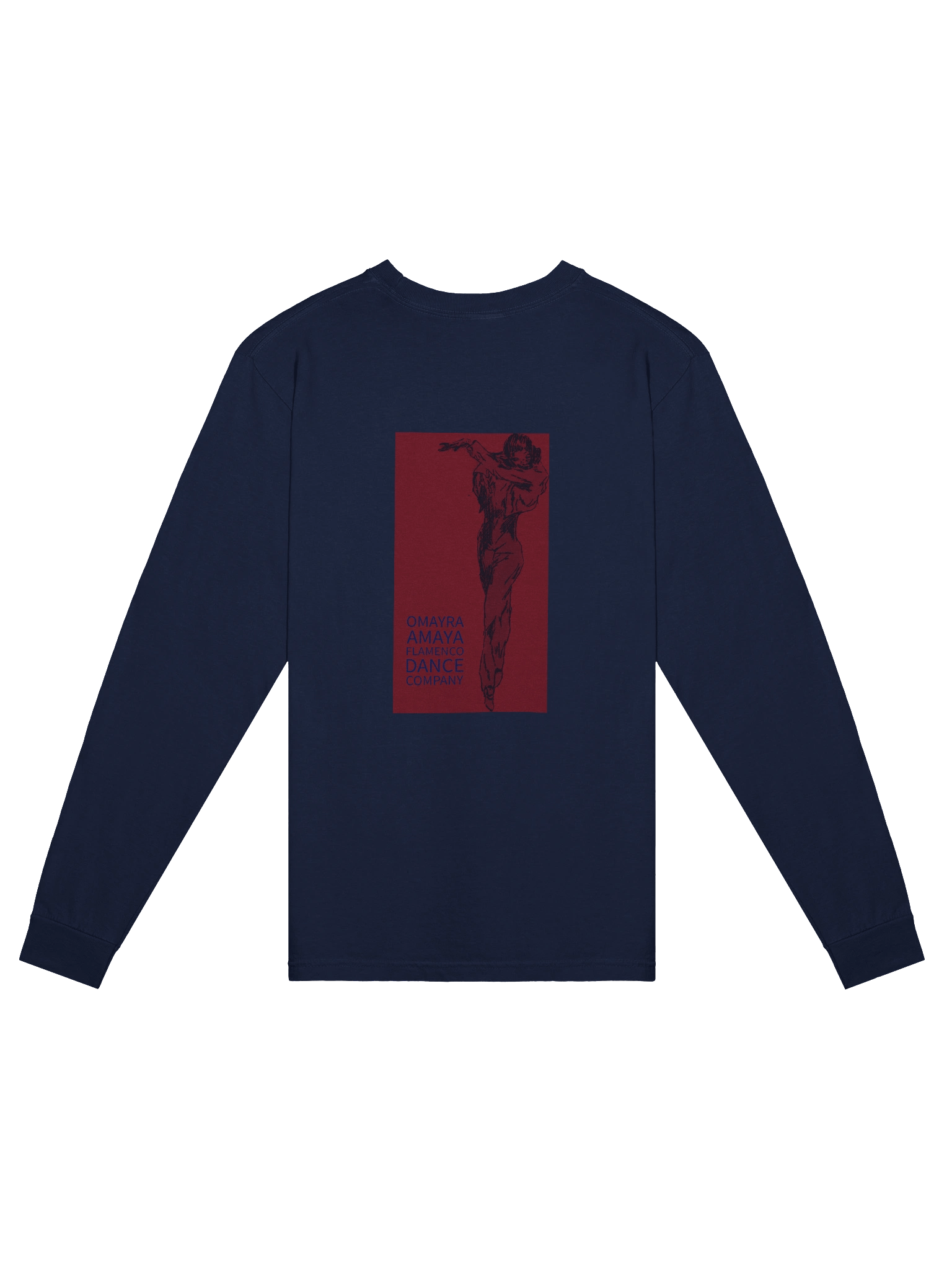 "Carmen" Unisex - Long Sleeves T-Shirt - Red - Grey product image (2)