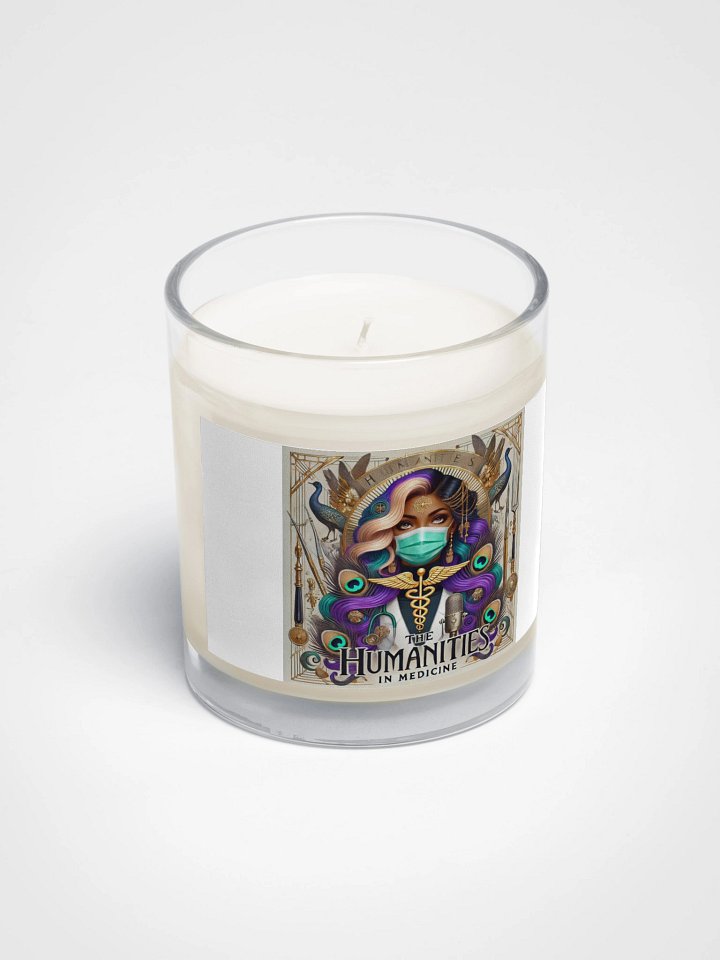 Humanities In Medicine Physician Peacock Muse Artistic Wellness Soy Wax Candle product image (2)
