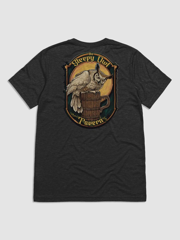 Premium Tri-blend Sleepy Owl Tavern Employee Tee product image (2)