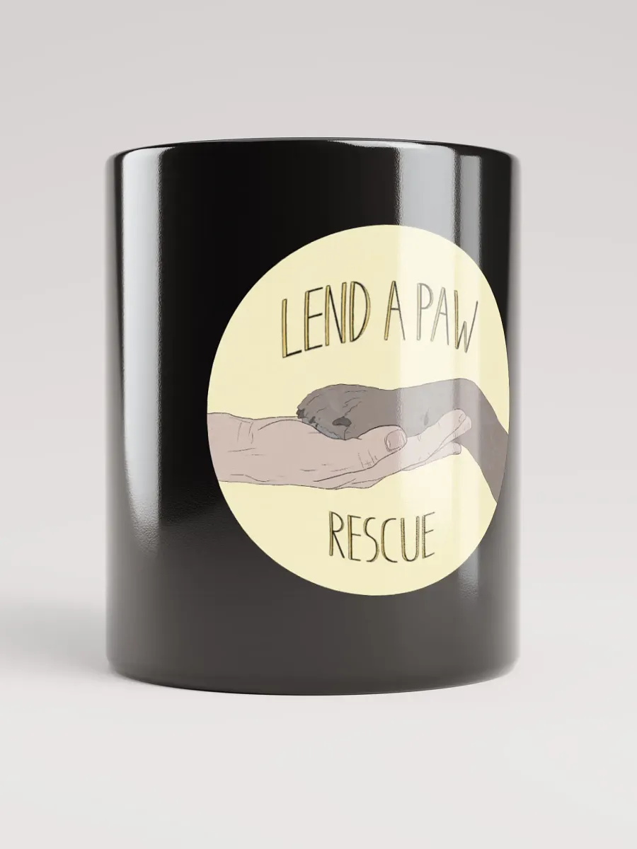 LEND A PAW RESCUE LOGO MUG product image (1)
