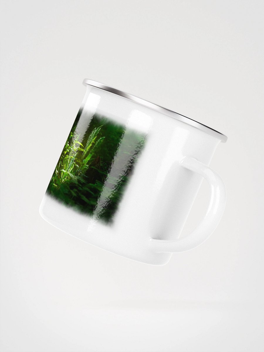 A little shot of sunshine in the wood's Enamel Mug product image (3)