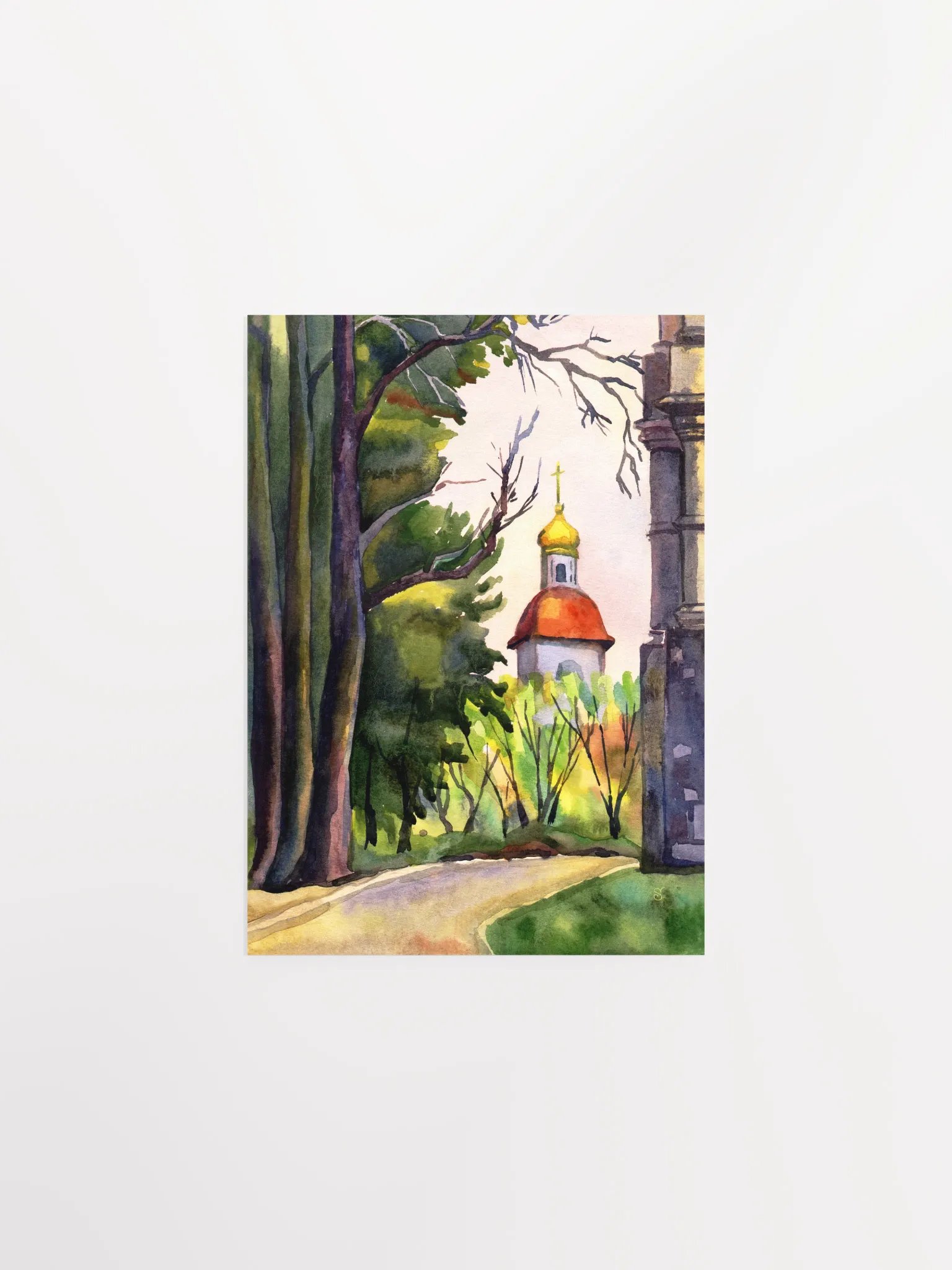 Golden Dome Serenity Poster - Historical Alley product image (1)