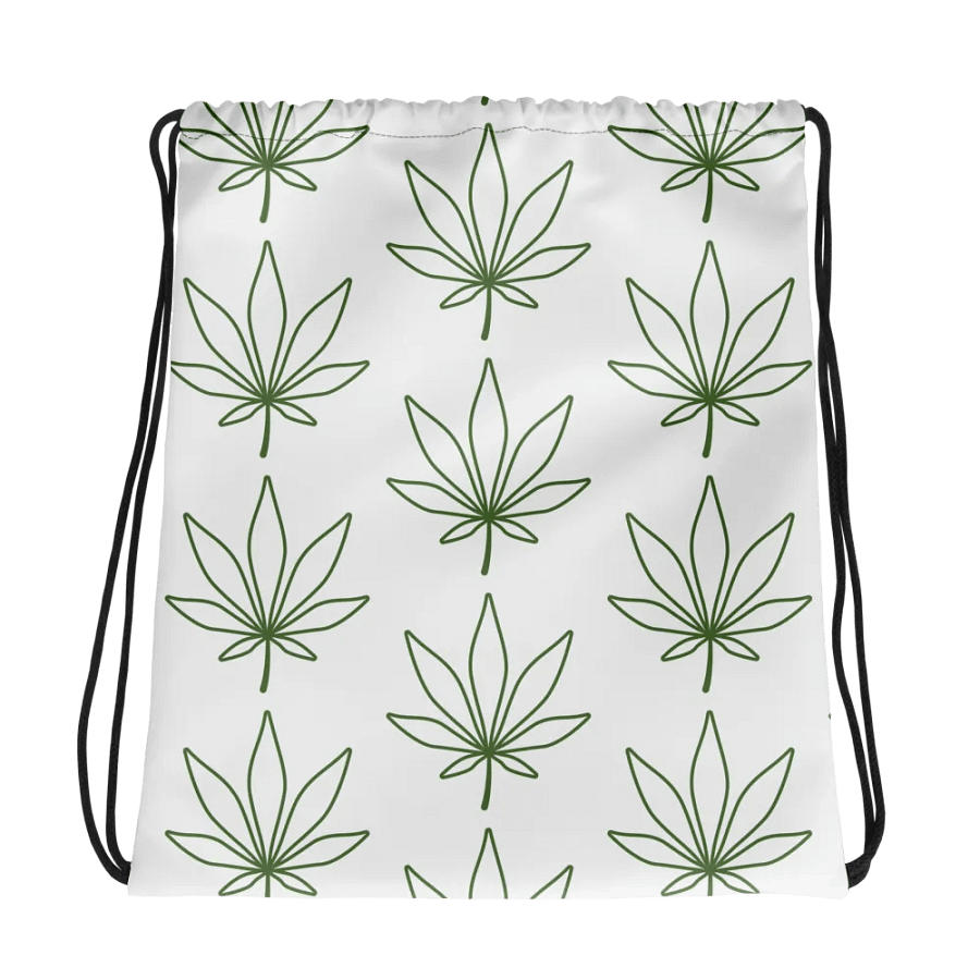 Cannabis Leaf Drawstring Bag product image (1)