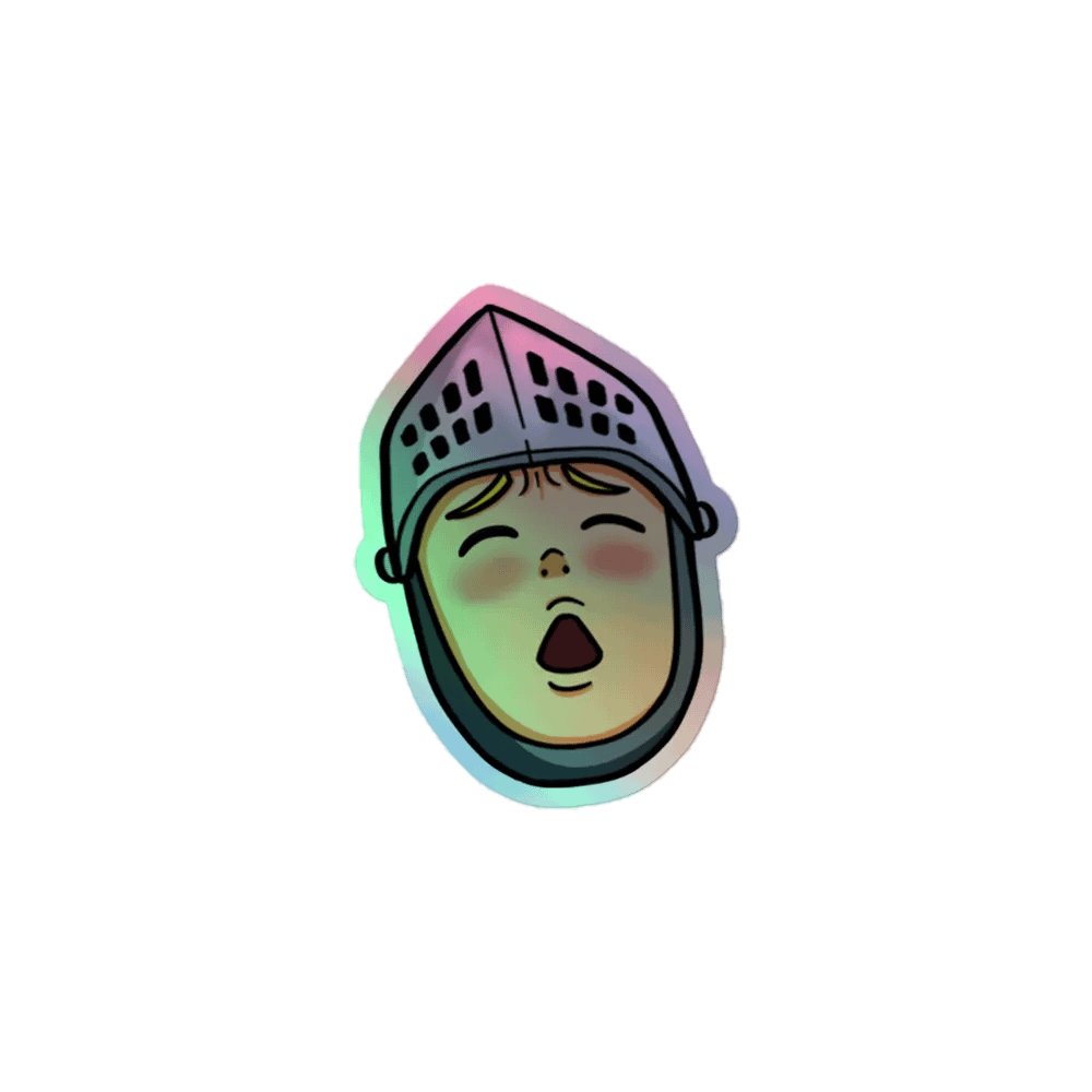 Gasm Holo Sticker product image (1)