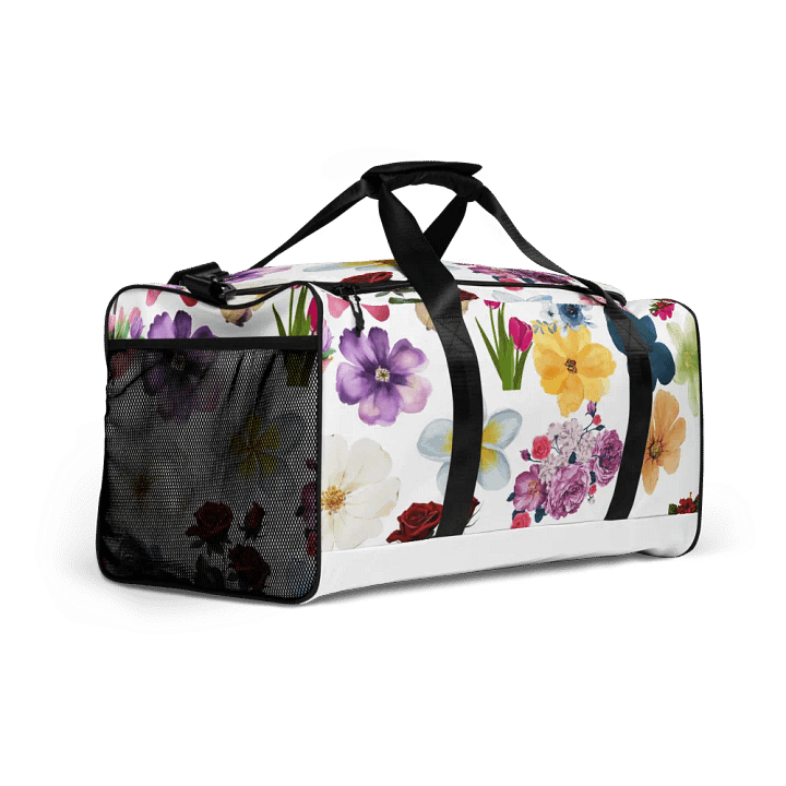 Colorful Flowers Duffle Bag product image (2)